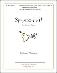 Sympatico #1 and #2 Handbell sheet music cover Thumbnail